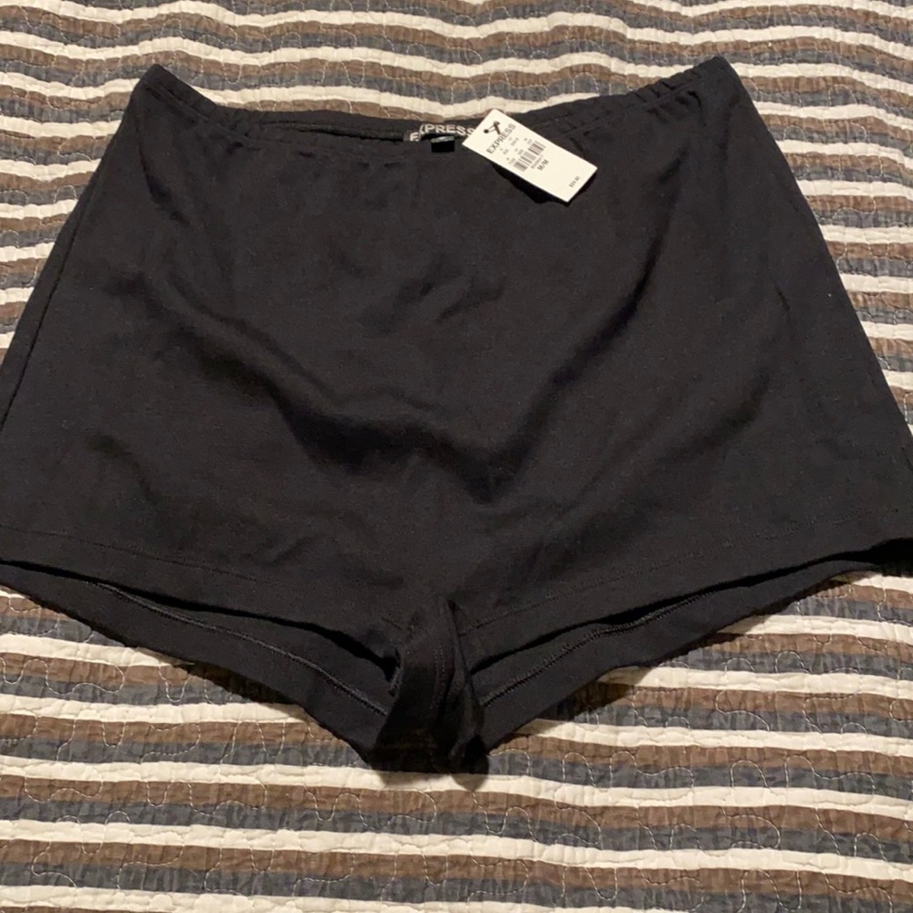 Express black shorts